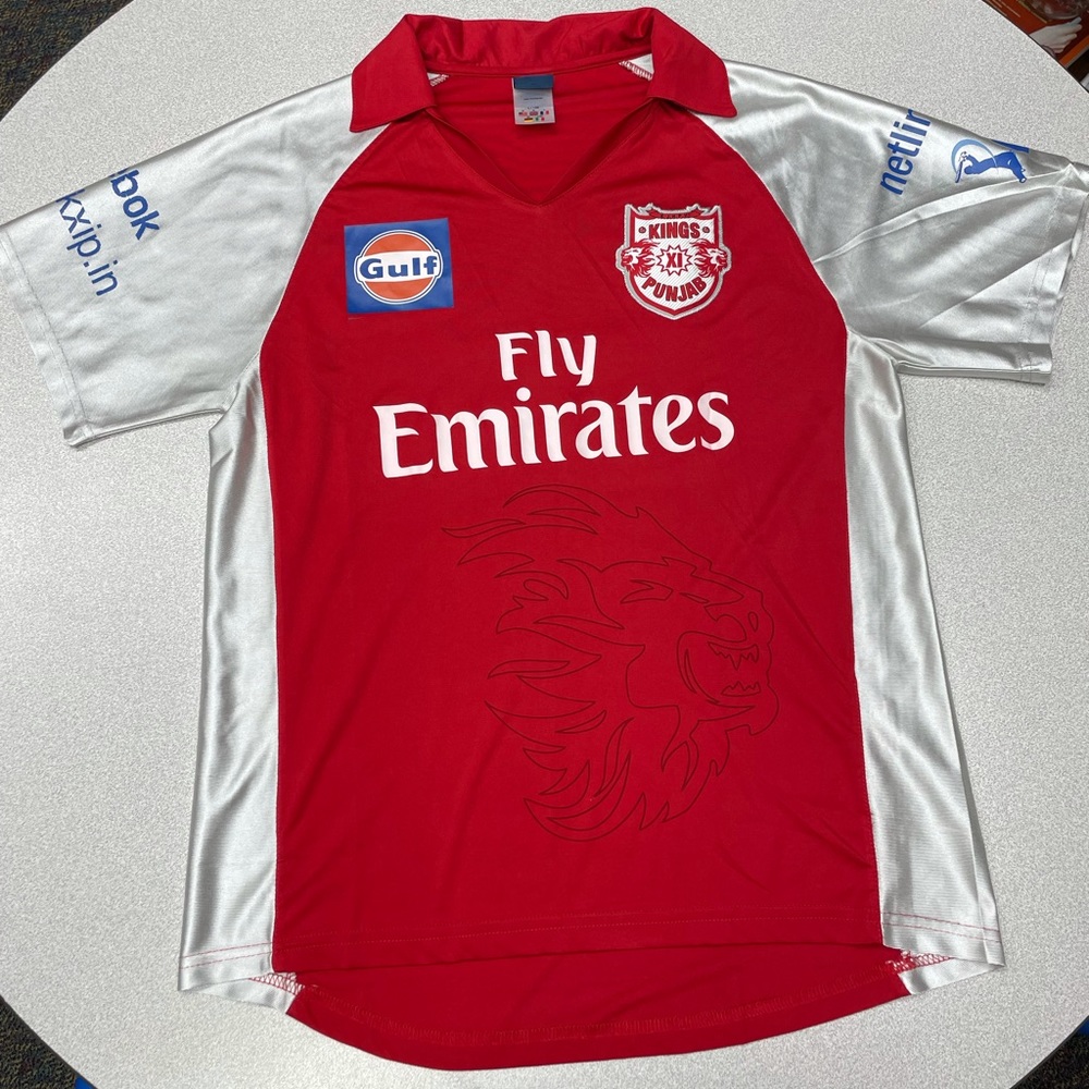 Punjab Kings #10 Singh Cricket Reebok Jersey Indian Premier League